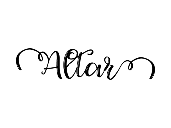 Altar Lettering: A Strategic Design Asset for Purpose-Driven Creators