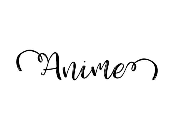 Anime Lettering Meets Modern Design: Why Hand-Drawn Vector Monochrome Graphics Are Transforming Creative Projects