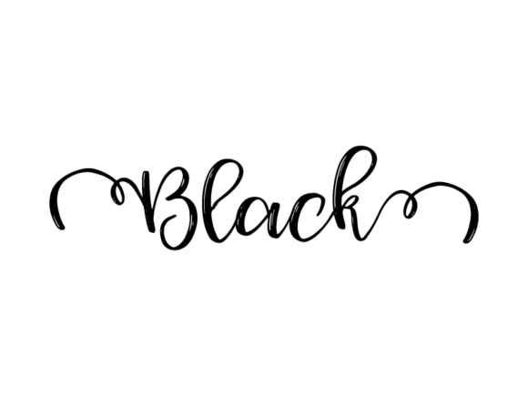 Black Lettering: A Versatile, Editable Vector Resource for Designers and Makers