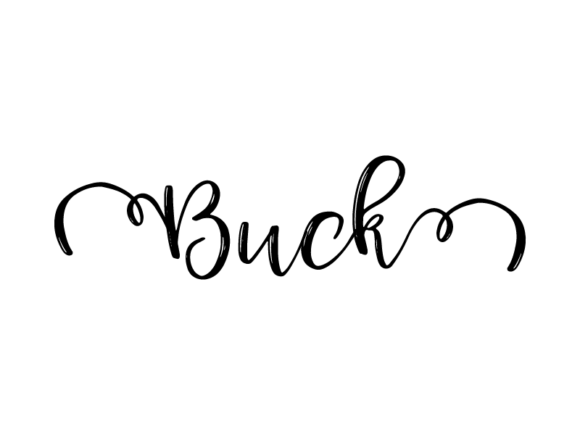 Buck Lettering