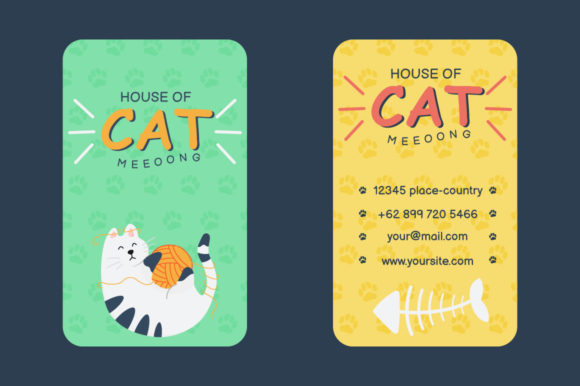 Cute Business Card Template: A Versatile Digital Asset for Creative Professionals
