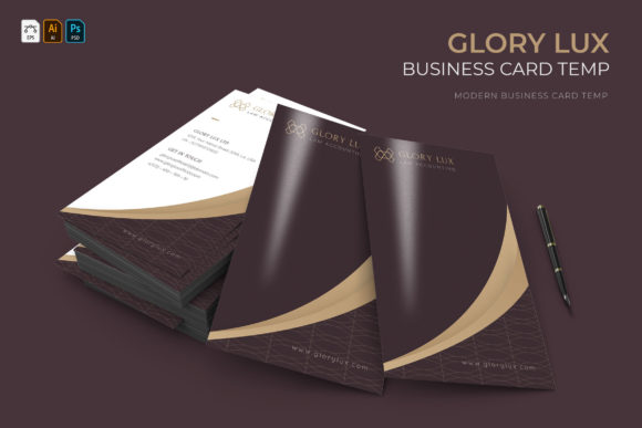 Glory Lux Business Cards: Professional, Editable & Ready-to-Use Design Templates for Every Entrepreneur