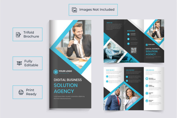 Professional Business Trifold Brochure: Your All-in-One Print Marketing Tool