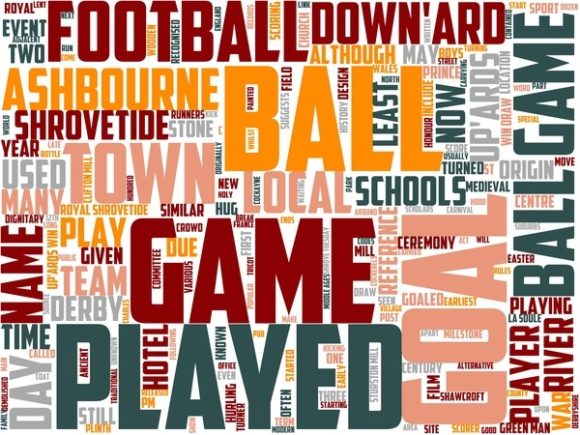 Royal Shrovetide Football Wordart Tumble: A Vibrant, Versatile Design Tool for Makers and Marketers