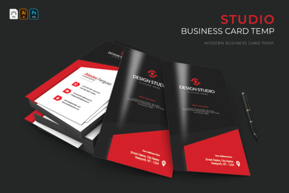 Studio Business Card: Creative, Professional & Ready